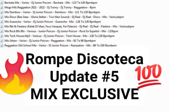 Rompe Discoteca Utilidades Para Djs