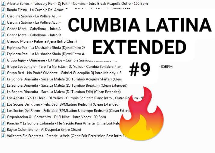 Pack Cumbia Latina Septiembre 2022 – #9