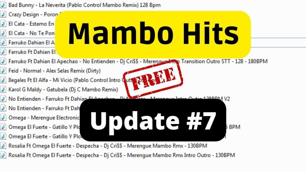 Mambo Hits Septiembre 2022 – #7