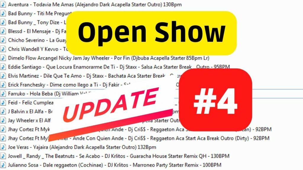 Pack Open Show Septiembre 2022 – #4