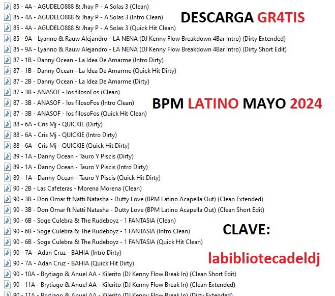 Bpm Latino Mayo 2024 Descarga Gratis