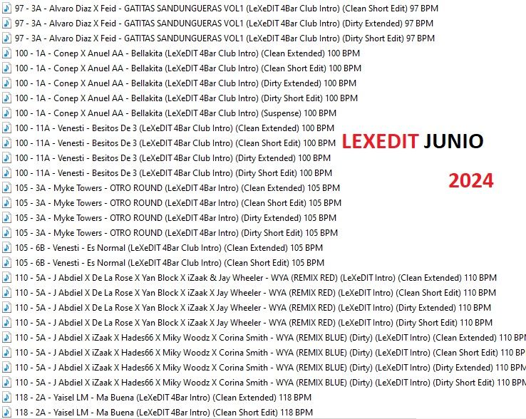 Lexedit 2024 Pack Junio Actualizacion Gr4tis